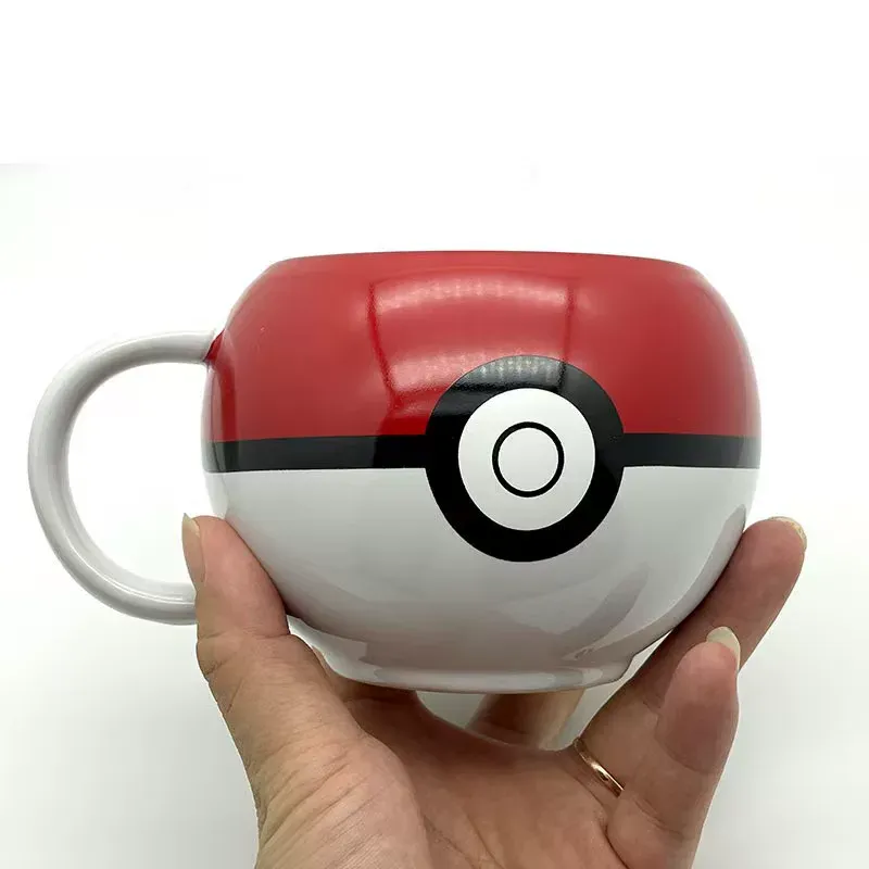 Anime Merchandise Mugs - New Monster Ball Ceramic Coffee Mug
