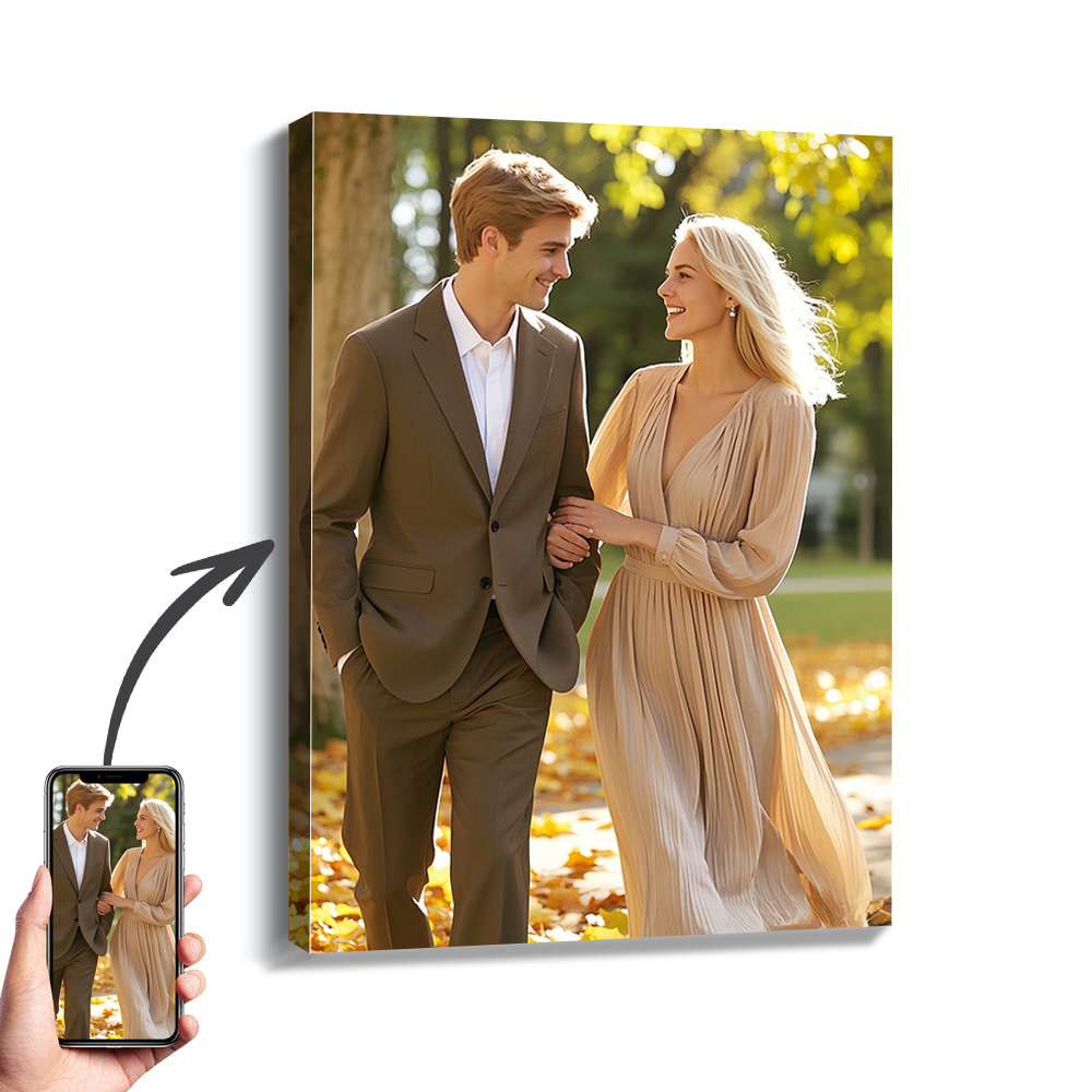 Art Print Framed - 1 Pc Custom Photos with DIY