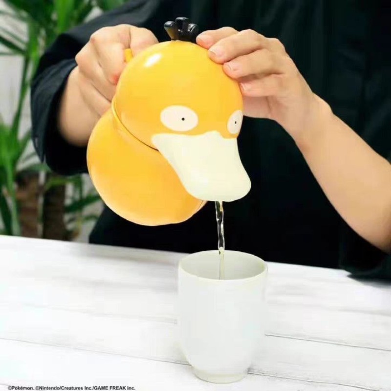 Anime Merchandise Mugs - Pokemon Psyduck House Ceramic Mug Anime
