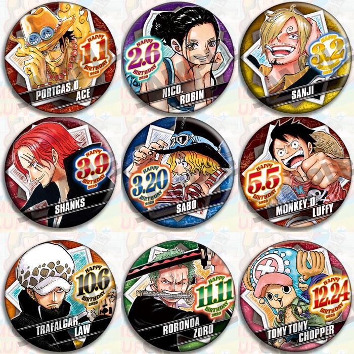 One Piece Anime Badge Set Offi - Luffy Anime Merchandise 评论和价格