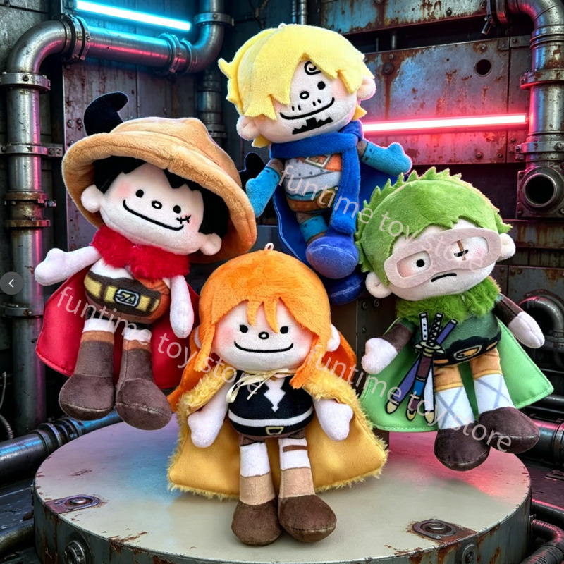 15CM Anime One Piece Plush Dol - Luffy Anime Merchandise 评论和价格