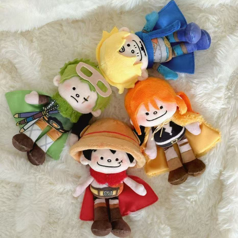 15CM Anime One Piece Plush Dol - Luffy Anime Merchandise 评论和价格