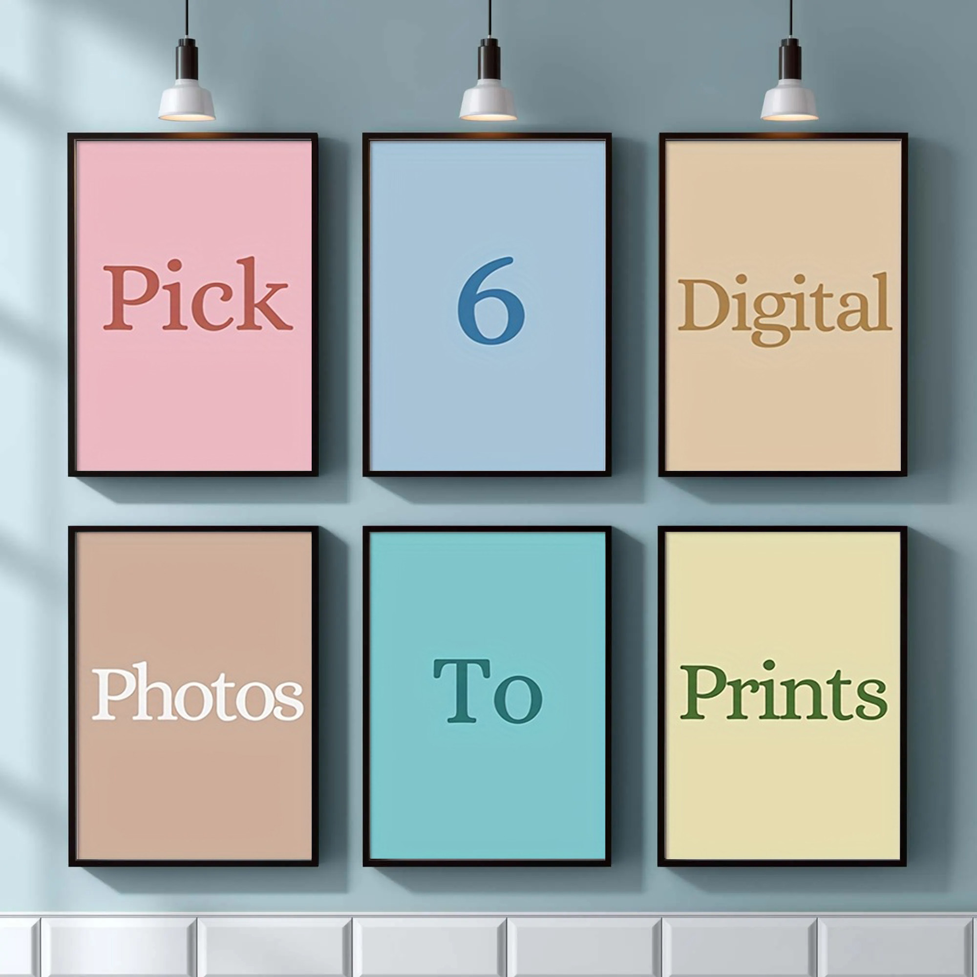 4/5/6pcs Custom Canvas Printin - Art Print Framed 评论和价格