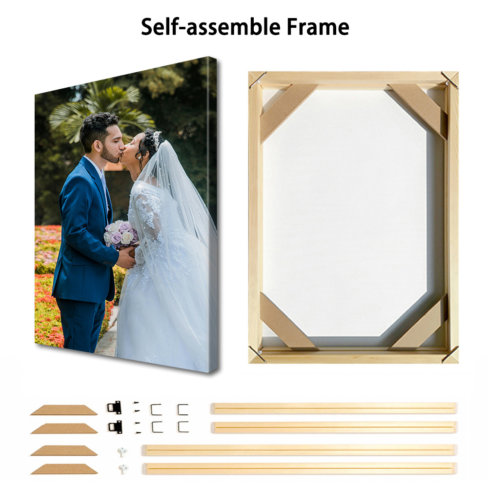 1 Pc Customized Photos on Canv - Art Print Framed 评论和价格