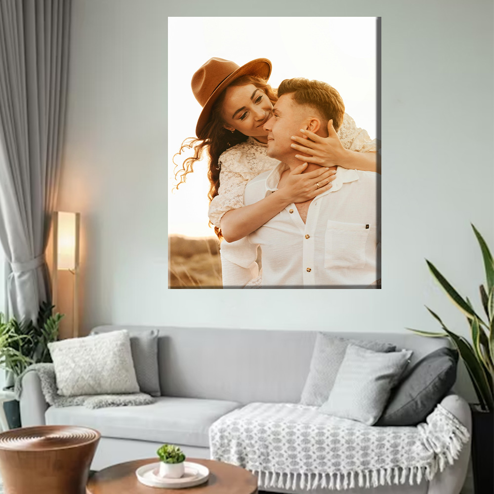 1 Pc Customized Photos on Canv - Art Print Framed 评论和价格