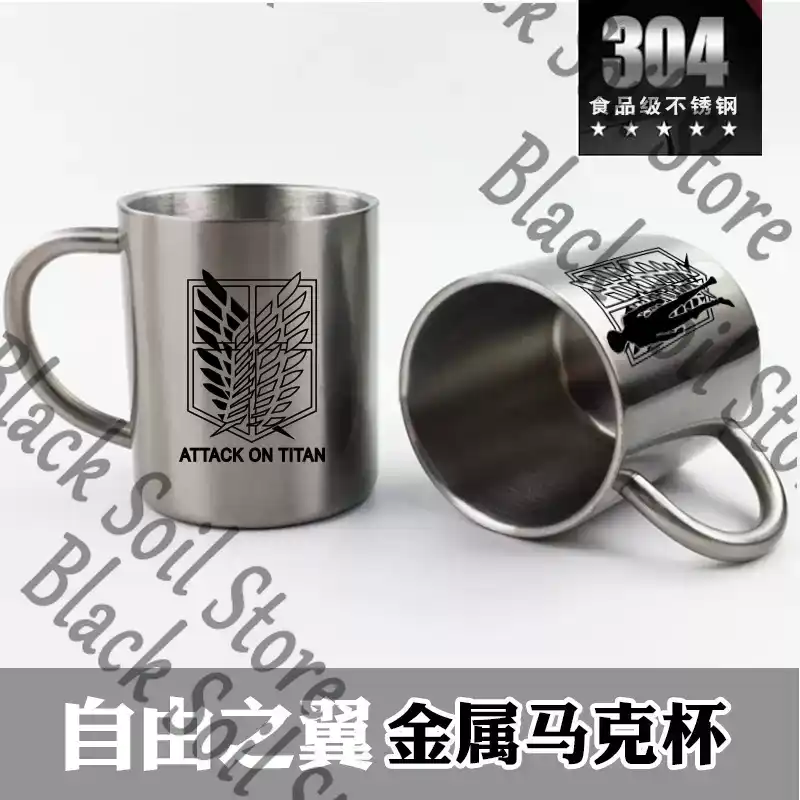Anime Attack on Titan Levi Ack - Anime Merchandise Mugs 评论和价格