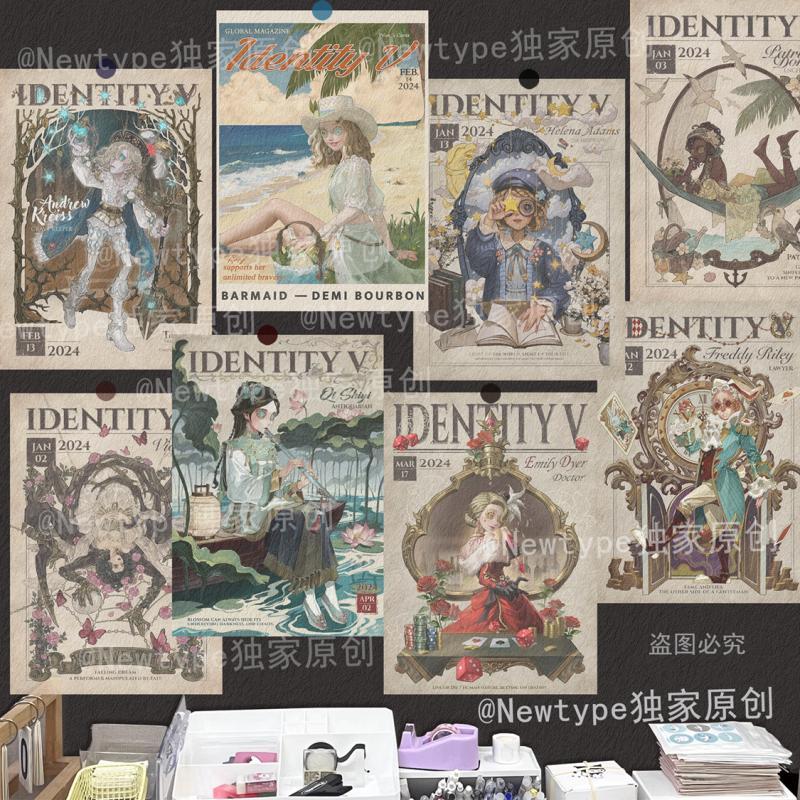 Identity V series game poster  - Anime Related Merchandise 评论和价格