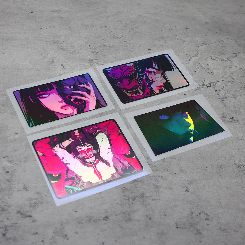 1PC High Adhesive Holographic  - Premium Anime Merchandise 评论和价格