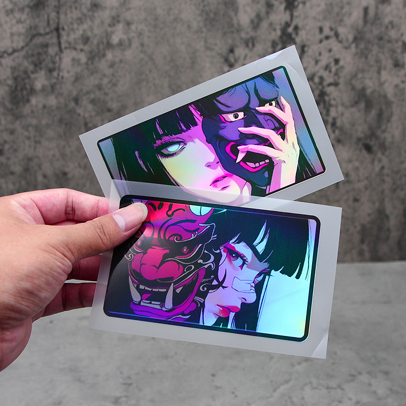 1PC High Adhesive Holographic  - Premium Anime Merchandise 评论和价格