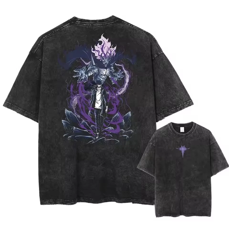 Washed Anime Solo Leveling Gra - Anime Merchandise Solo Leveling 评论和价格