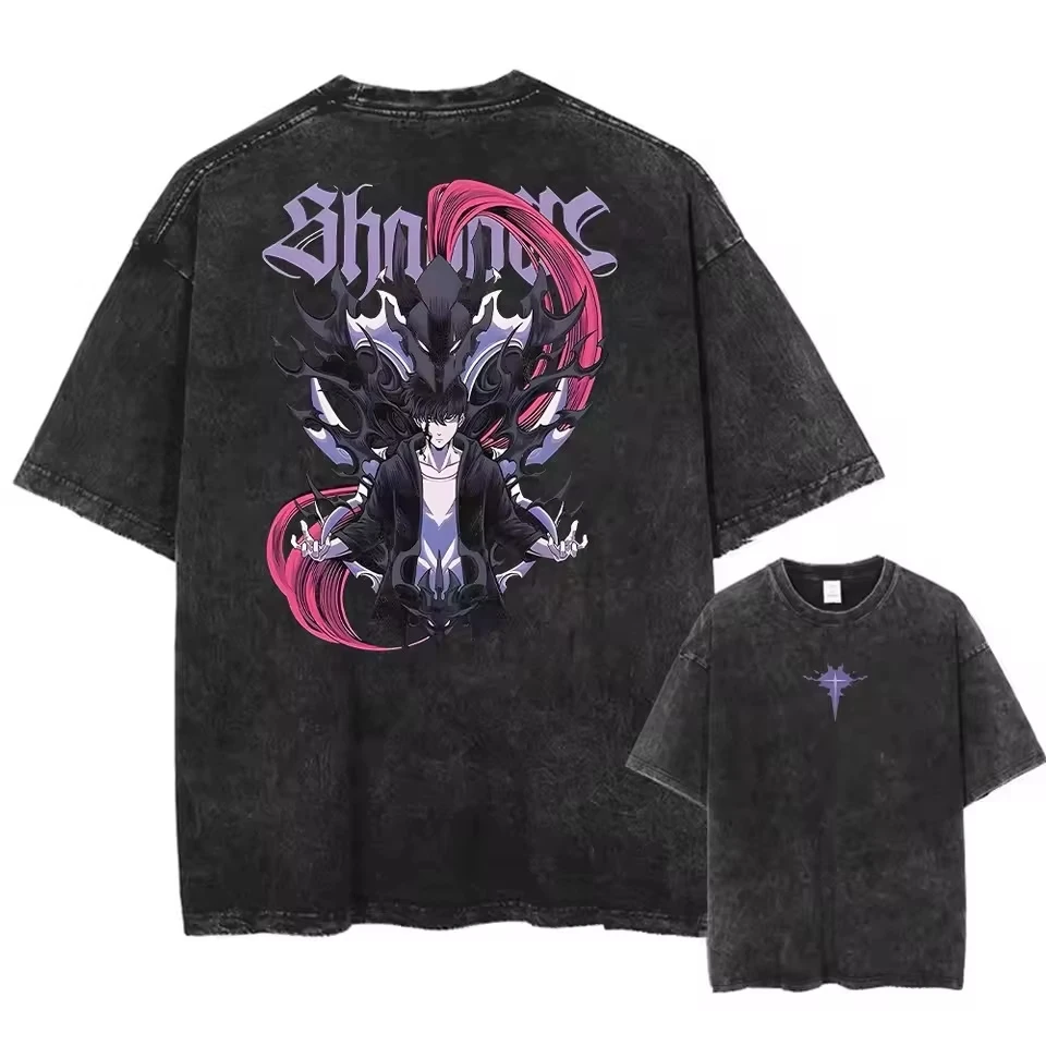 Washed Anime Solo Leveling Gra - Anime Merchandise Solo Leveling 评论和价格