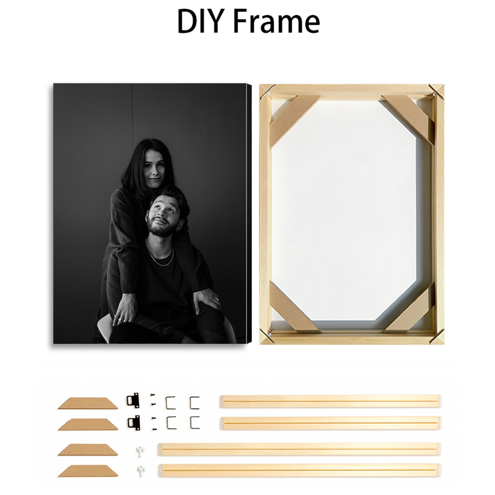 1 pc Custom Photo with DIY fra - Art Print Framed 评论和价格
