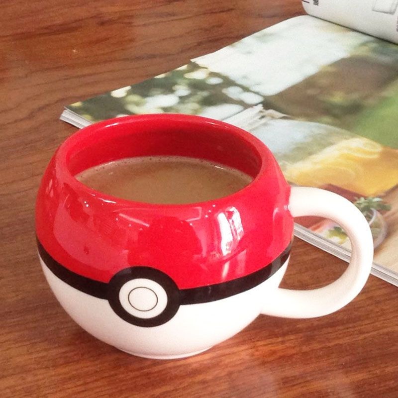 New Monster Ball Ceramic Coffe - Anime Merchandise Mugs 评论和价格