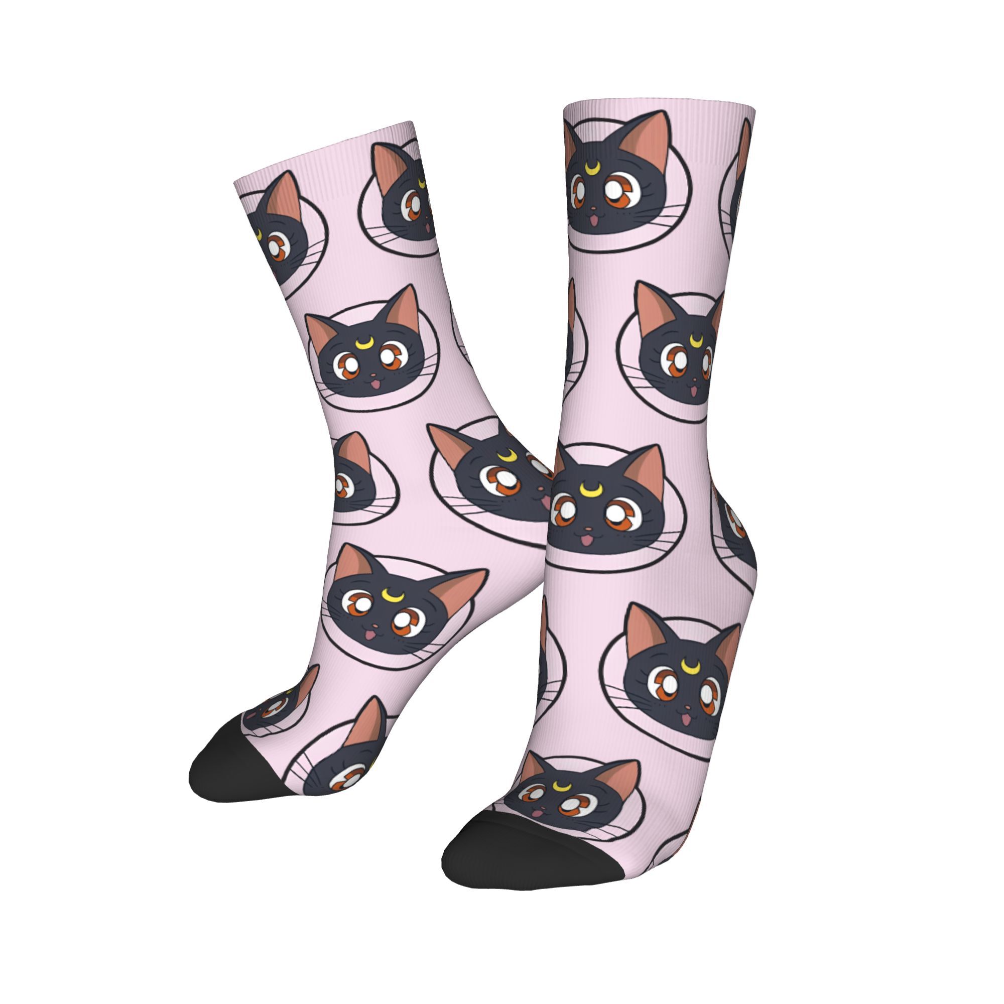 Trendy Unisex Crew Socks Sailo - Anime Merchandise Dress 评论和价格