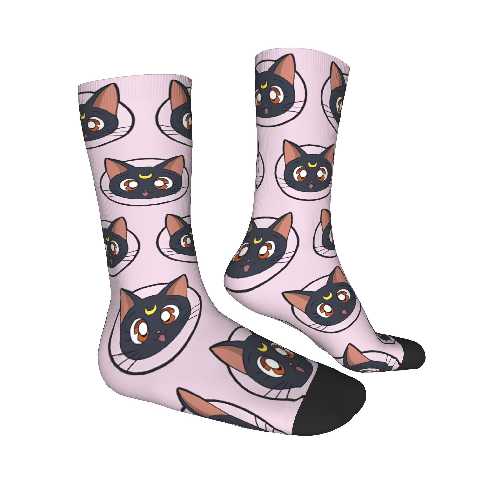 Trendy Unisex Crew Socks Sailo - Anime Merchandise Dress 评论和价格
