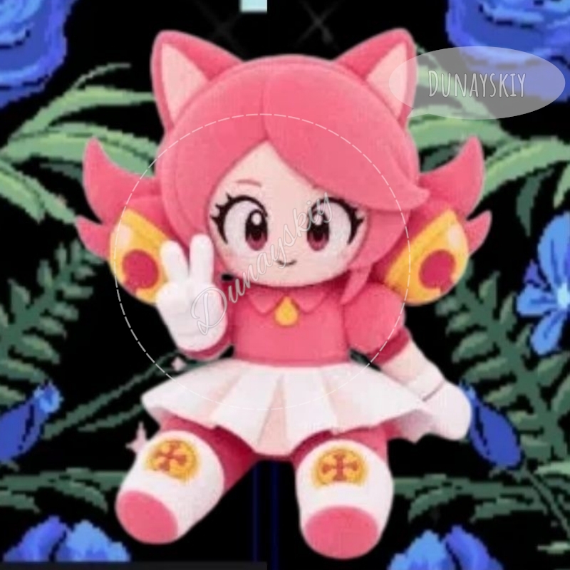 Deltarune Pink Cat Stuffed Plu - Anime Merchandise Dress 评论和价格