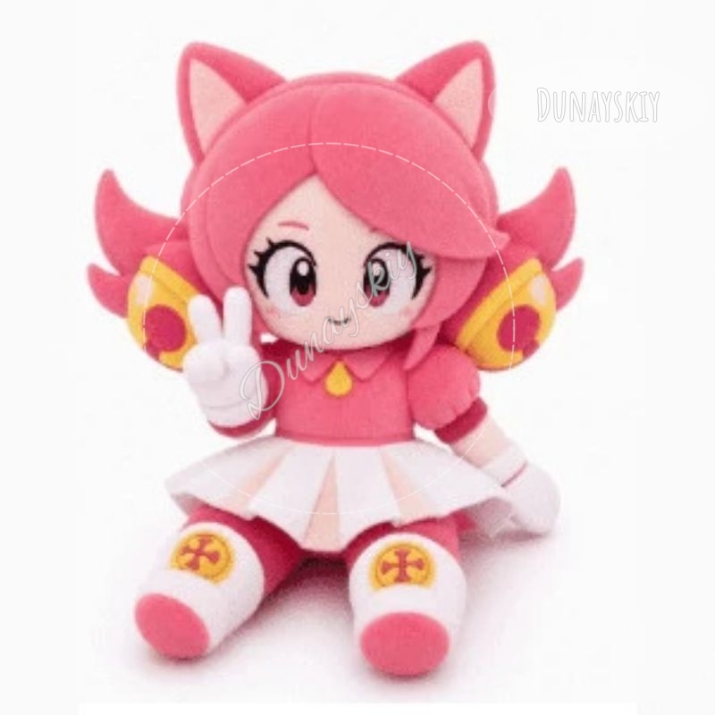 Deltarune Pink Cat Stuffed Plu - Anime Merchandise Dress 评论和价格