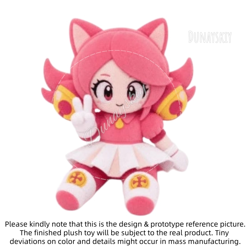 Deltarune Pink Cat Stuffed Plu - Anime Merchandise Dress 评论和价格