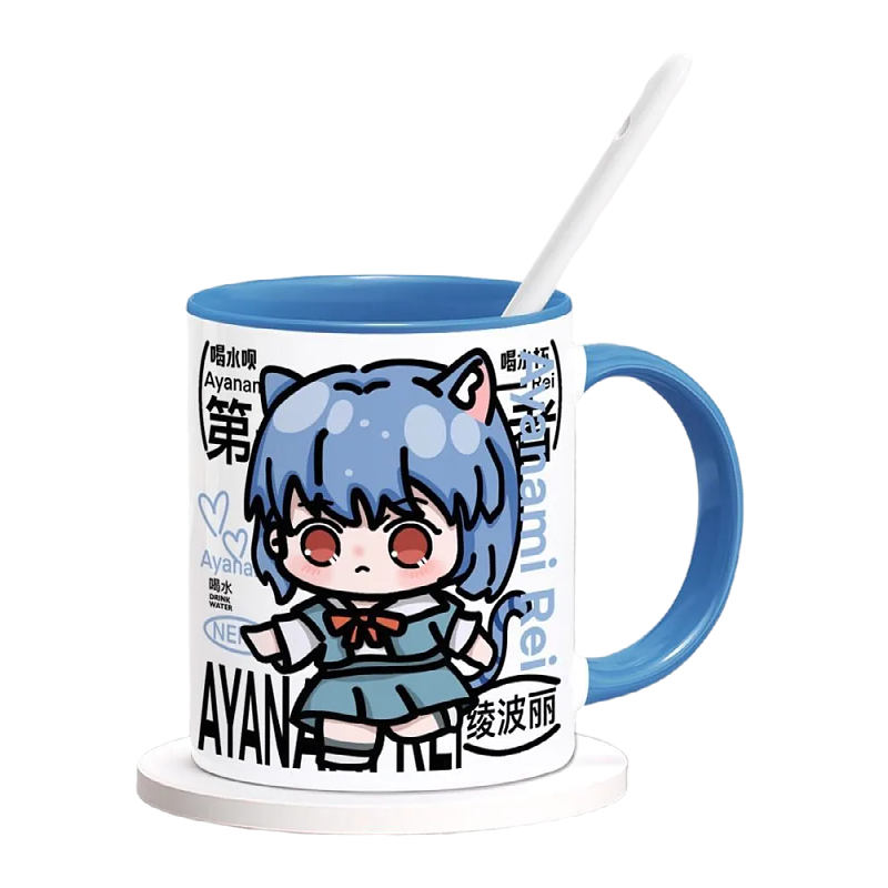 EVA Asuka Langley Soryu Anime  - Anime Merchandise Mugs 评论和价格