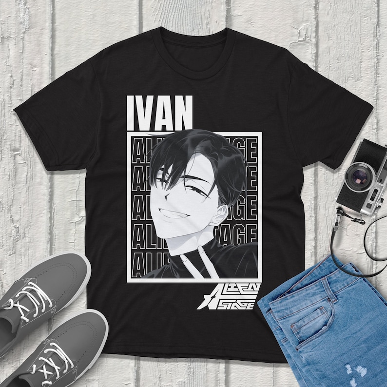 Ivan Alien Stage T-shirt Vinta - Premium Anime Merchandise 评论和价格