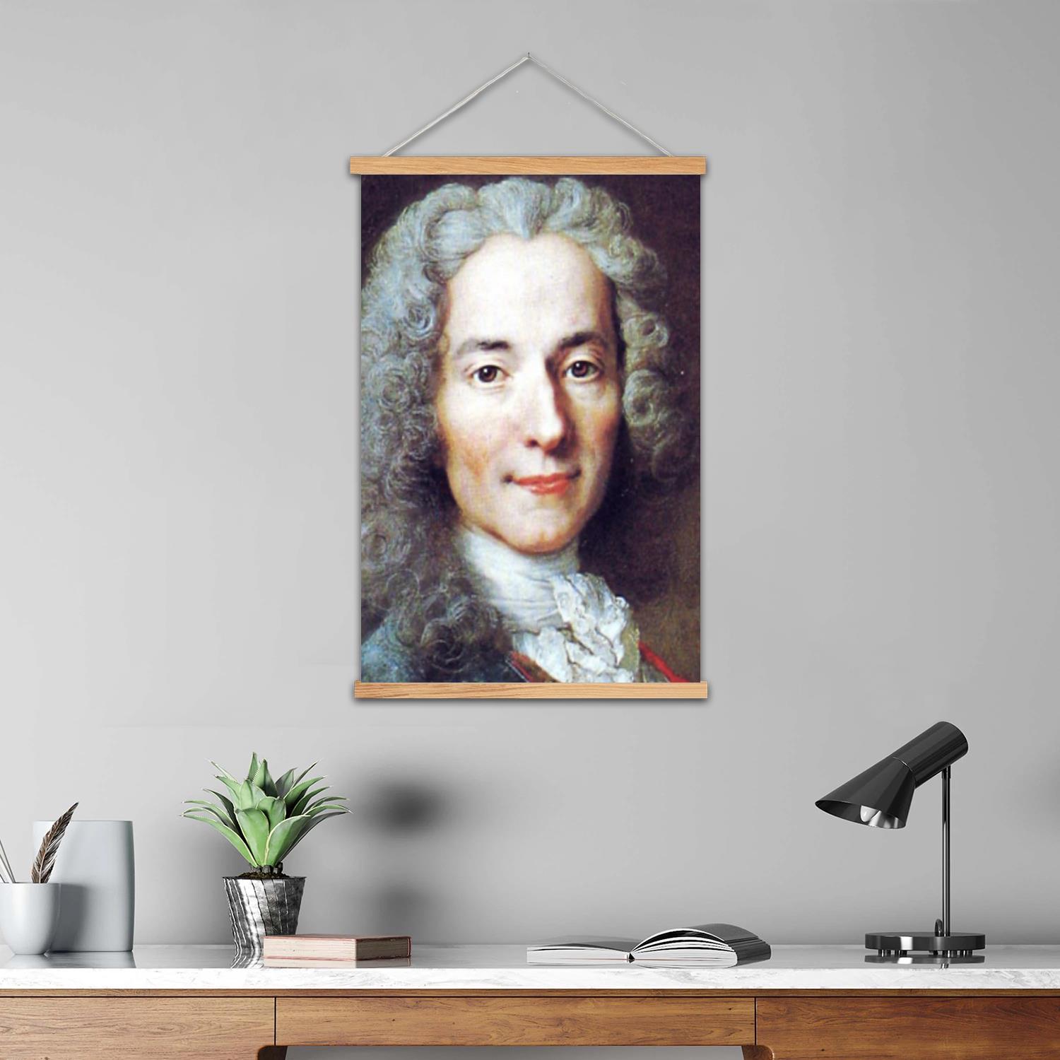 Voltaire Framed Wall Painting  - Art Print Framed 评论和价格
