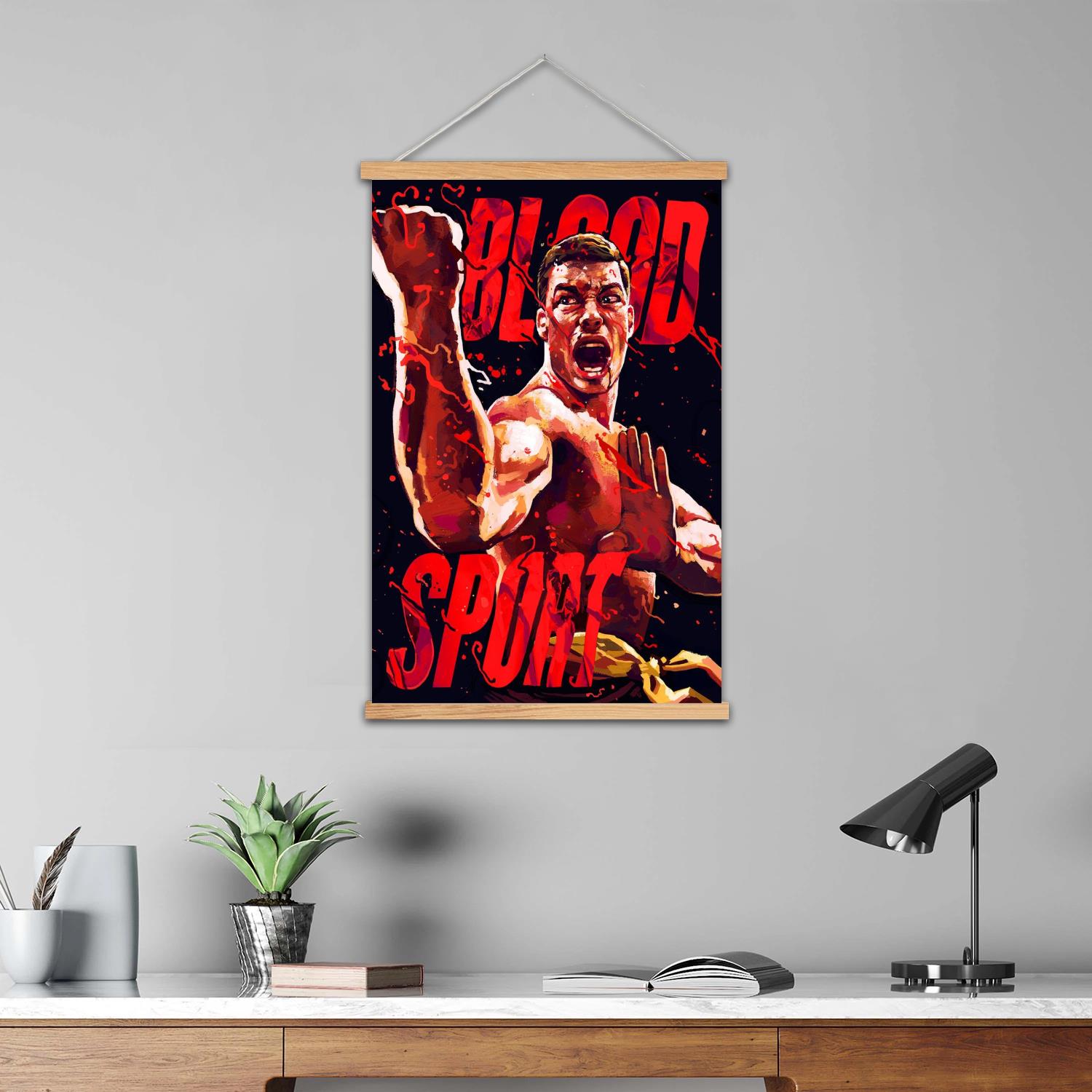 bloodsport Framed Wall Paintin - Art Print Framed 评论和价格