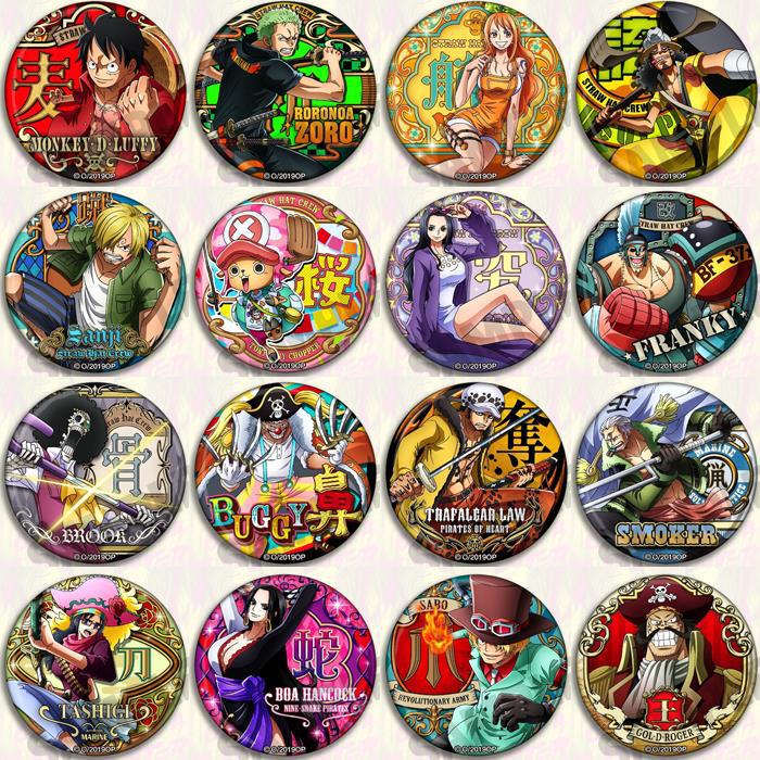 One Piece Anime Badge Pin Set  - Luffy Anime Merchandise 评论和价格