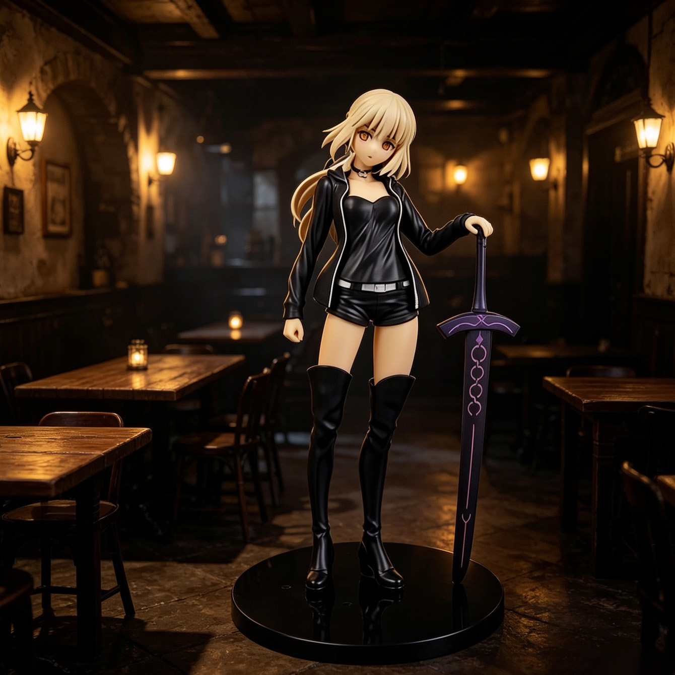 Anime Figurine Dark Knight Des - Premium Anime Merchandise 评论和价格