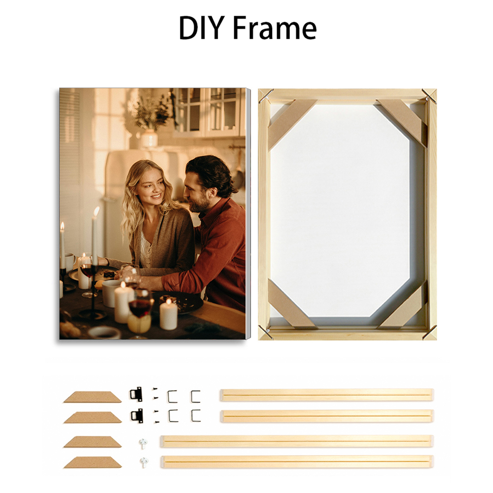 1 Pc Custom Photos with DIY Wo - Art Print Framed 评论和价格