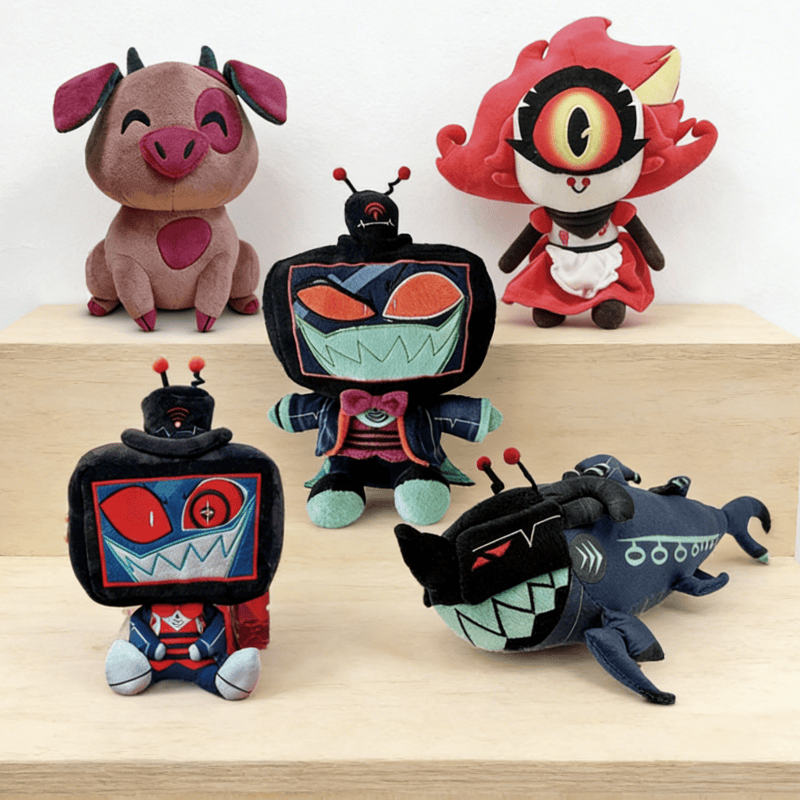 Hazbin Hotel Plush Toys Funny  - Anime Related Merchandise 评论和价格