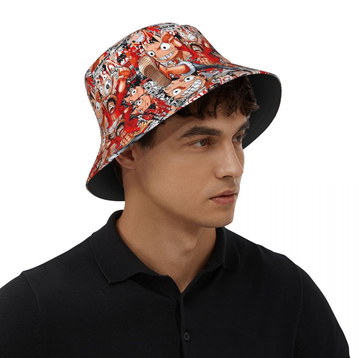 Anime One Piece Luffy Bucket H - Luffy Anime Merchandise 评论和价格